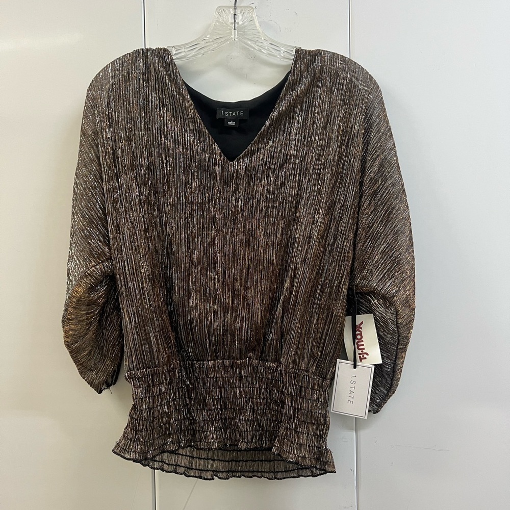 NWT 1. State 3/4 Sleeve Blouse